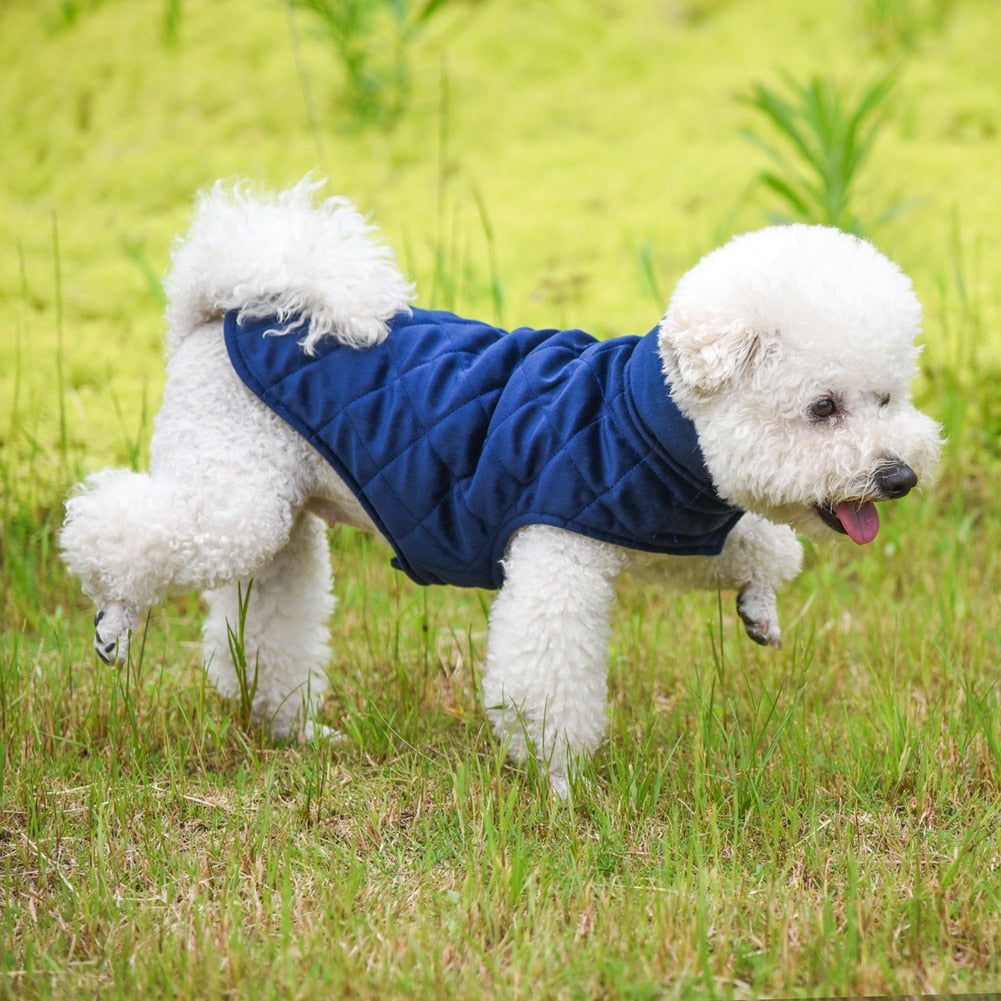 Warm Winter Dog Clothes Vest Dogs Jacket Coat Pet Clothing Waterproof Outfit For Small Large Dogs