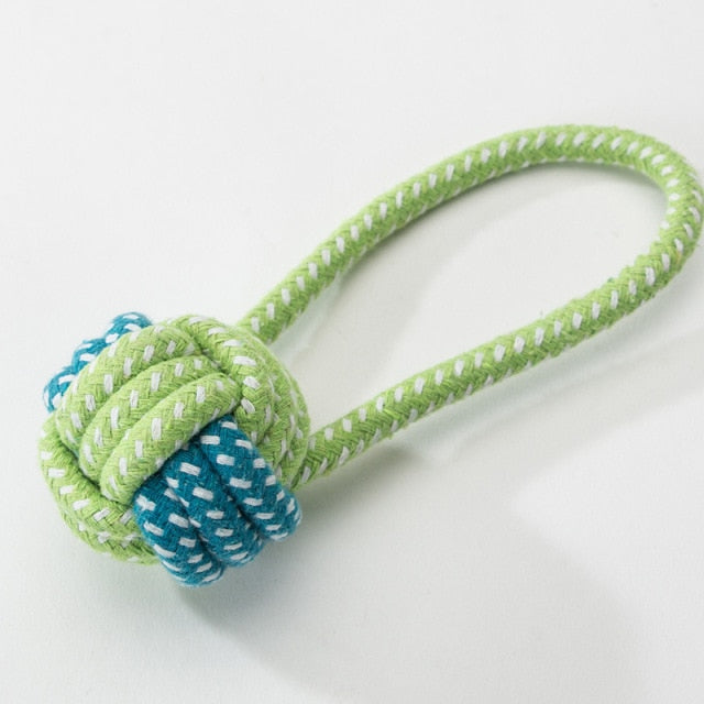 Washable Rope Dog Toy Bite Resistant Pet Dog Chew Toys for Small Dogs Cleaning Teeth Interactive Dogs Toys Pet Accessories