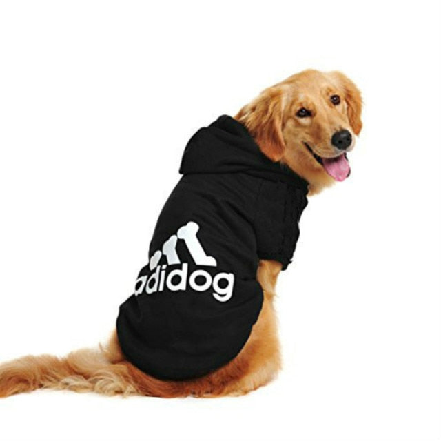 Winter Pet Dog Hoodie Clothes for Medium Large Dogs,Fleece Warm Hooded Jacket Sweatshirt,Labrador French Bulldog Coat Clothing