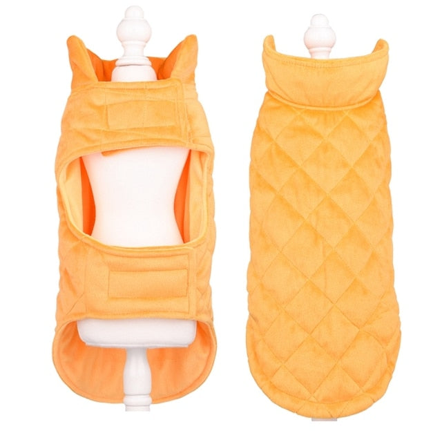 Warm Winter Dog Clothes Vest Dogs Jacket Coat Pet Clothing Waterproof Outfit For Small Large Dogs