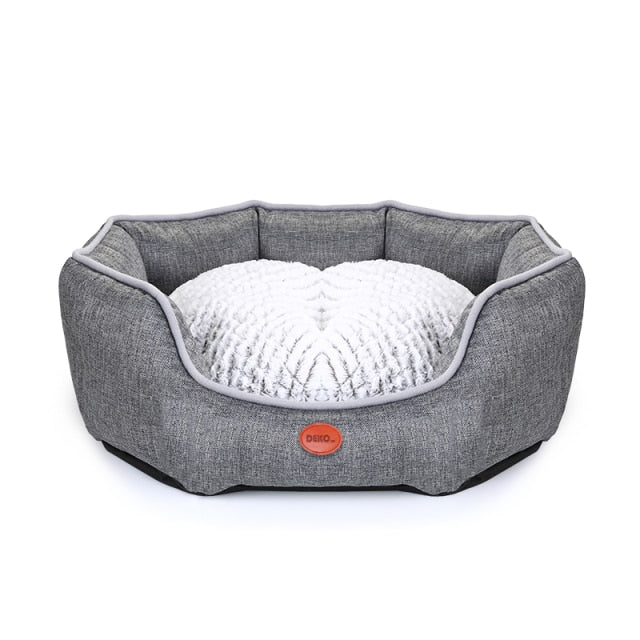 DEKO Dog Bed Soft Sleeping Sofa Waterproof Cushion Mat for Puppy Cat Cotton Pillow Pet Supplies