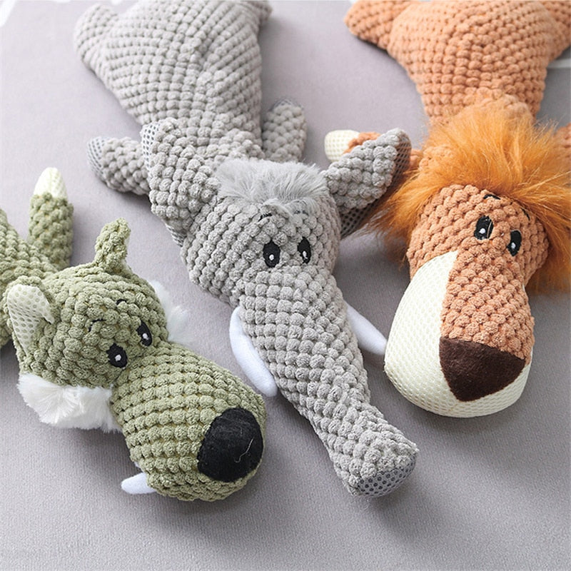 Fun Pet Toy Donkey Shaped Chew Toy Outdoor Interactive Training Dog Supplies Squeaker Squeaky Plush Bone Molar Toy Product