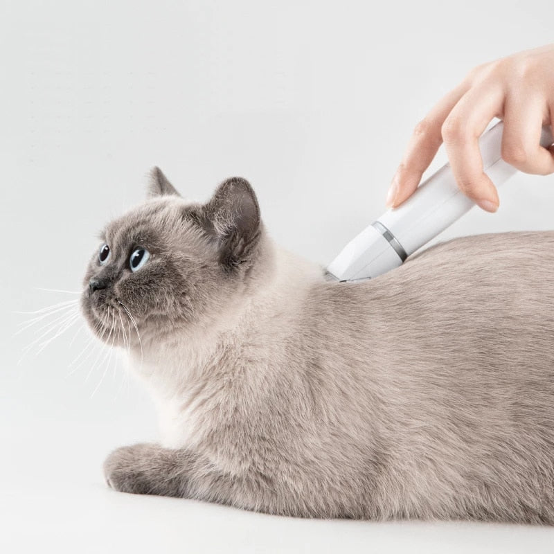 4 in 1 Pet Hair Clipper with 4 Blades Grooming Machine Trimmer &amp; Nail Grinder Prefessional Haircut For Dogs Cats Drop Shipping